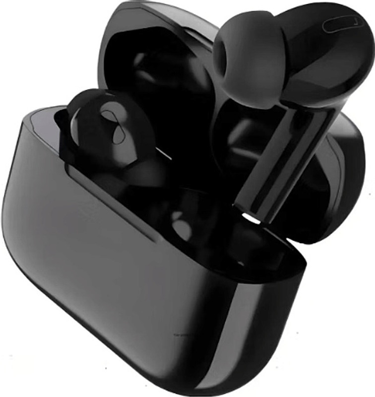 Three Guys WIRELESS TWS AIRPOD black Earbud Bluetooth ANC--2410076 Bluetooth(Black, True Wireless)