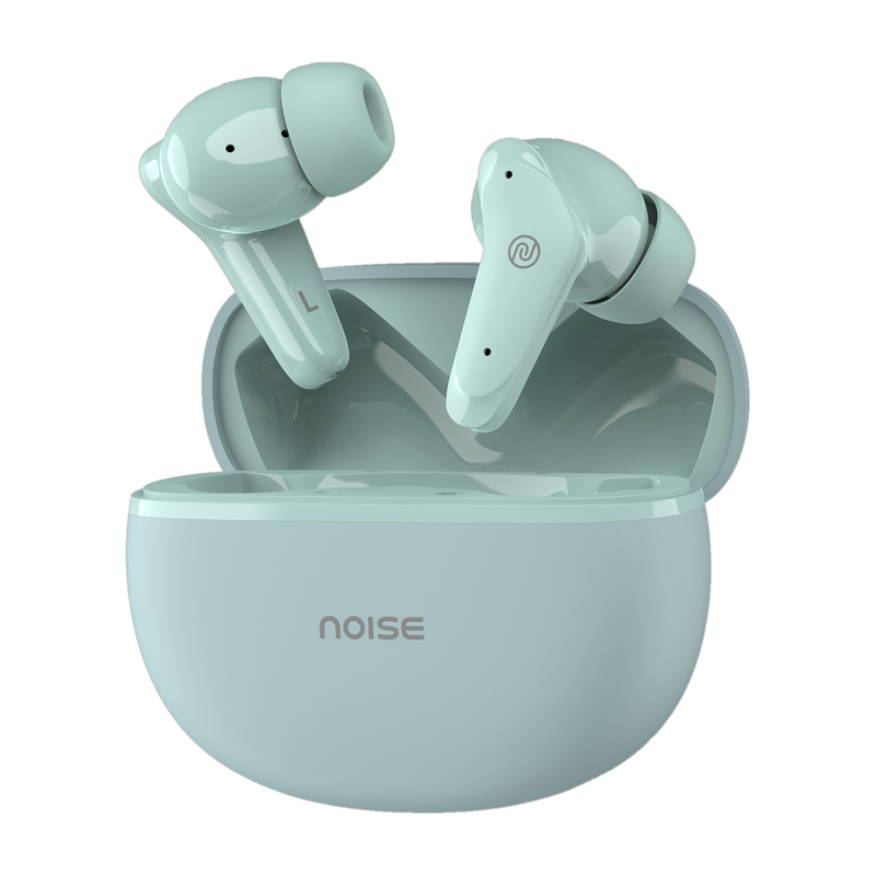 Noise Buds VS102 Plus with 70 Hrs Playtime, Environmental Noise Cancellation, Quad Mic Bluetooth(Serene Blue, True Wireless)