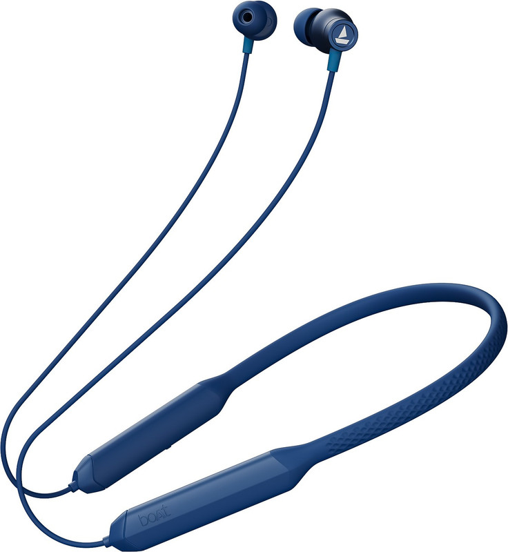 boAt Rockerz 255 Arc with ENx Technology, Quick Switch Button & 30 HRS Playback Bluetooth(Wave Blue, In the Ear)