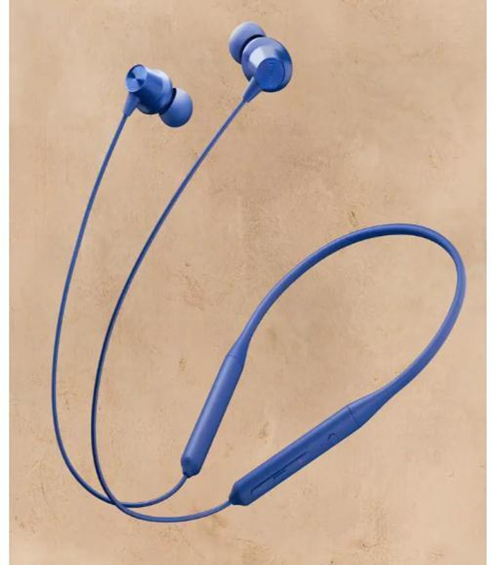 Nslix Bluetooth Neckband with Extra Bass & Voice Assistant Bluetooth(Blue, On the Ear)