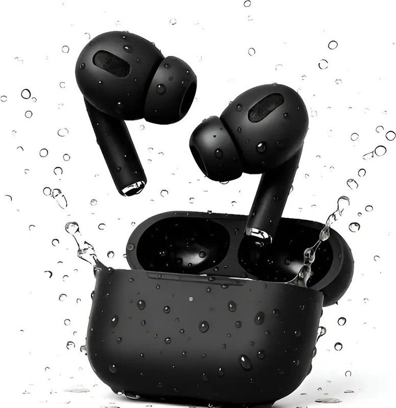 Three Guys Airpods Earbuds Plus Bass Boost & Smart Touch Bluetooth Bluetooth(Black, In the Ear)