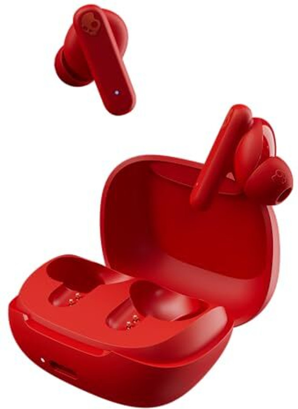 Skullcandy Smokin Buds XT TWS Earbud 3Preset EQmodes,20Hr Playtime+Rapid,Use Either BudSolo Bluetooth(Flame, In the Ear)