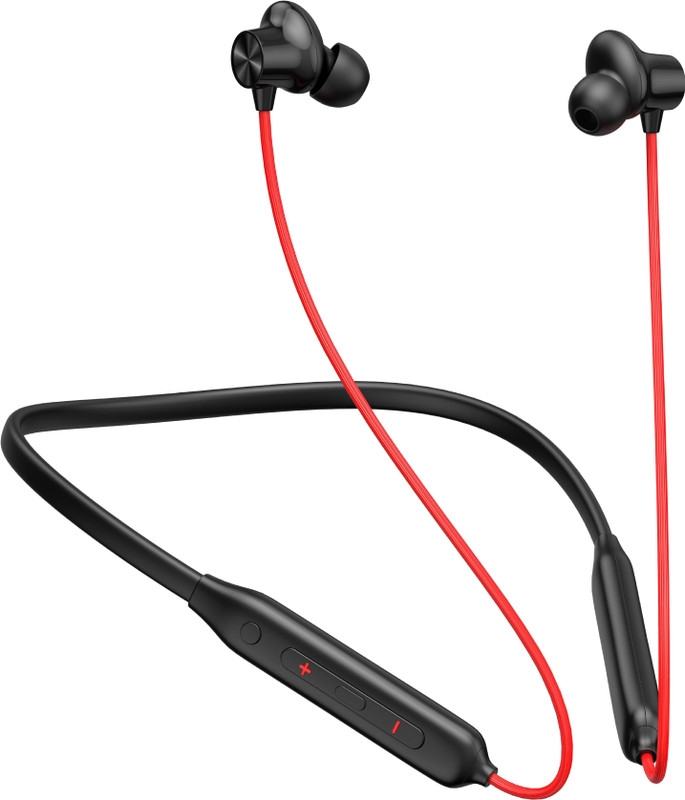 bAot Wireless Earbuds B5 Neckband With 48Hrs Playback Clear Sound, Deep Bass Bluetooth(Green, In the Ear)