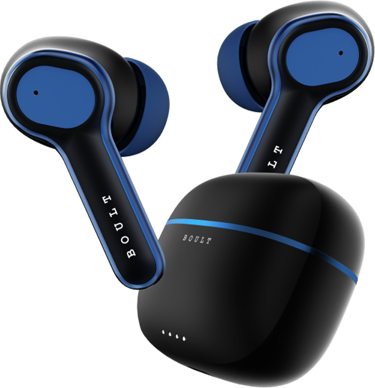 Boult Audio Curve Buds Pro with 100Hrs Battery, 4 Mic ENC, Low Latency, Equalizer Mode, 5.3v Bluetooth Headset  (Nautical Black, True Wireless)