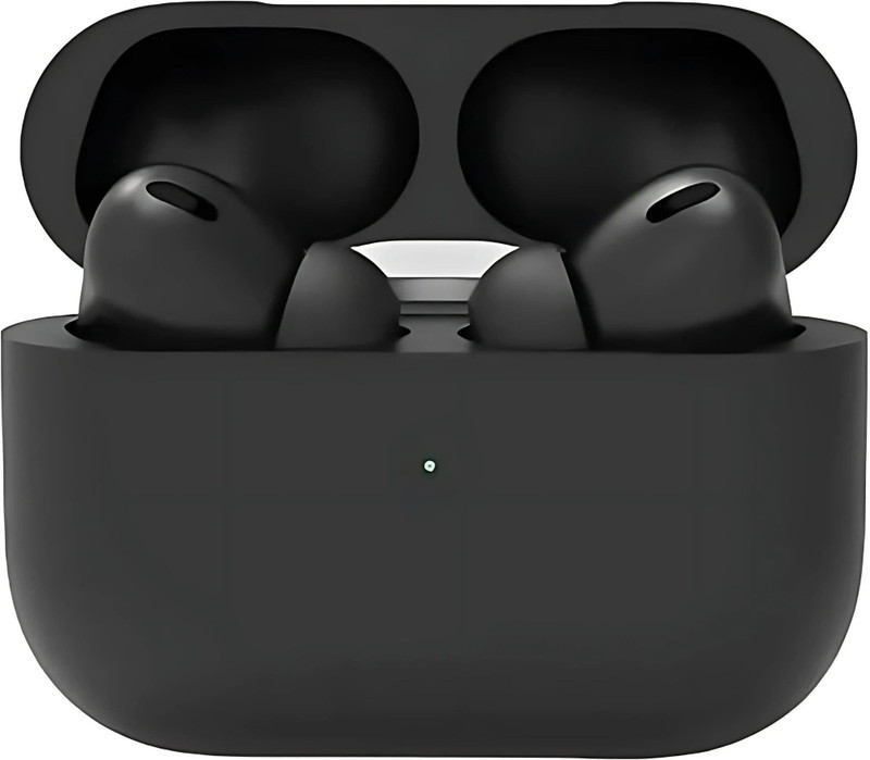 TECHIO TWS black Earbud Bluetooth(Black, True Wireless)
