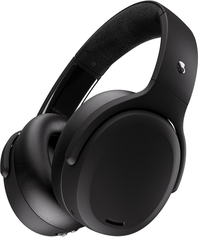 Skullcandy Crusher ANC 2 4-Mic Adjustable Sensory Bass, Dual Pairing, 50Hr Playtime Bluetooth & Wired(True Black, Over the Ear, On the Ear)