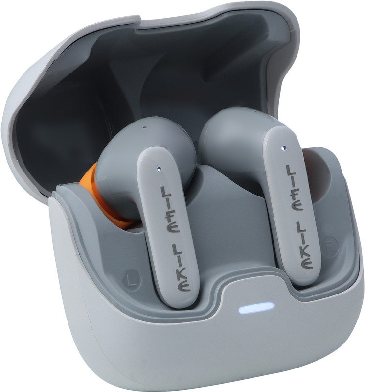 Life Like Z40 Pro Earbuds with 100Hr Playtime,4 Mic ENC,Scratch Proof TWS 5.3V Bluetooth(Grey, True Wireless)