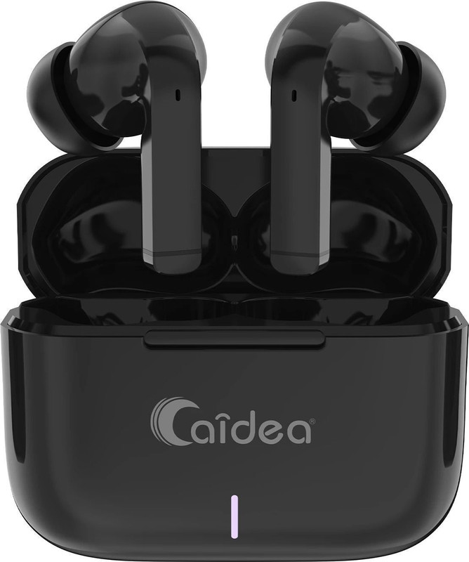 Caidea TW500 Tube Upto 50H Playtime*, ENC, Fast Charging Dual Pairing Wireless Earbuds Bluetooth(Matte Black, True Wireless)