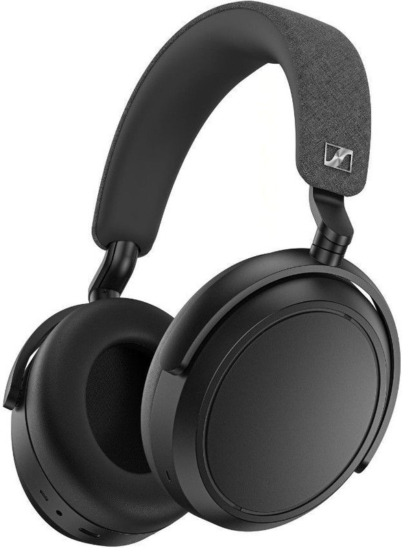 Sennheiser MOMENTUM 4 Wireless designed in Germany with Adaptive ANC and 60 hours battery Bluetooth(Black, On the Ear)