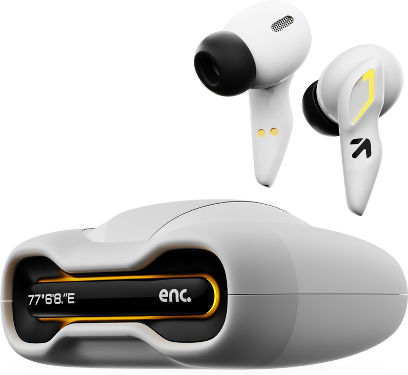 GOBOULT Astra Wireless Earbuds: 48Hrs Battery, Quad Mic ENC, Made in India