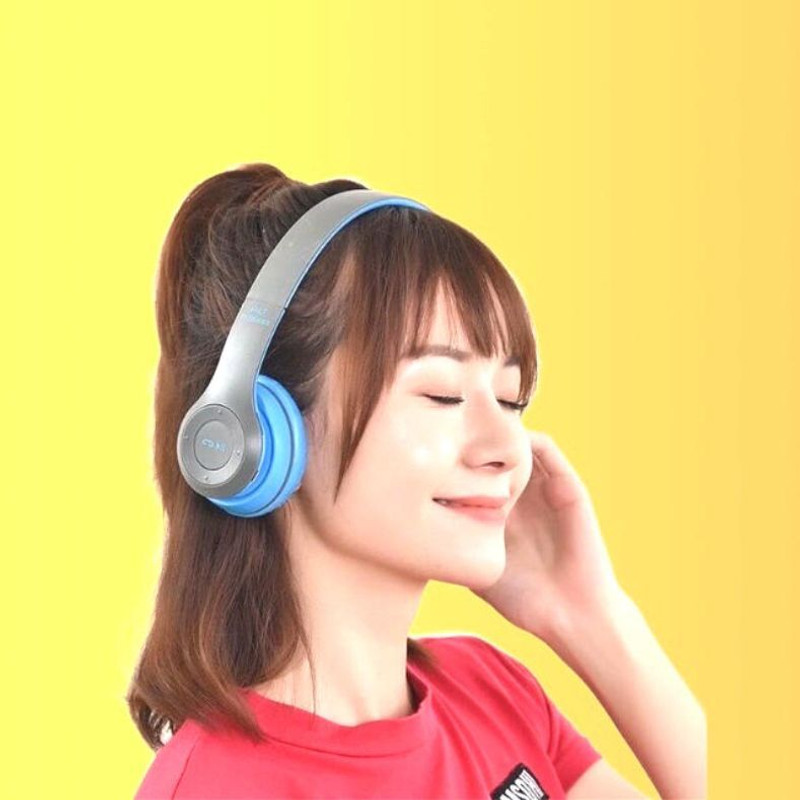 Thriftoria WP-801 P47 Headset Super Extra Bass Bluetooth Headset (Furious On the Ear) Smart Headphones(Wireless)