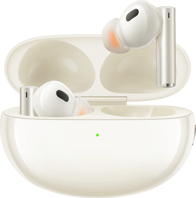 realme Buds Air 5 Pro with 50dB ANC, 360 Spatial Audio and upto 40 hours Playback Bluetooth(Sunrise Beige, True Wireless)