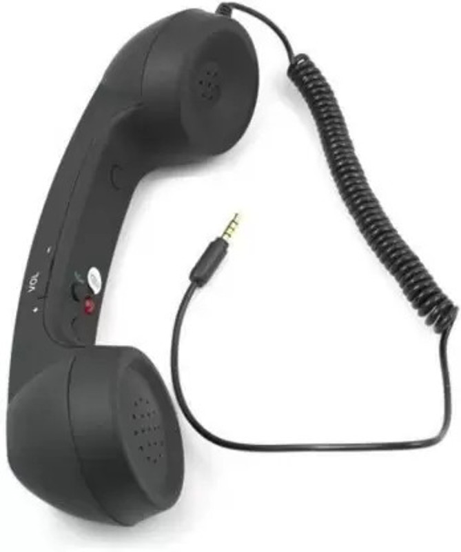 LionBolt Radiation-Proof Wired Receiver Phone Wired(Multicolor, On the Ear)