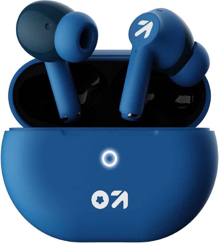 GOBOULT W20 with ENC Mic, 40Hrs Battery Life, Low Latency Gaming, 5.3v Bluetooth(Space Black, True Wireless)
