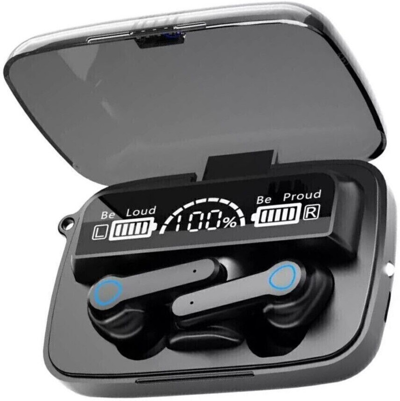 Omphalos Earbuds with Unbeatable 40H Playtime & ASAP Charge | 5.3 Earbuds Headphones Bluetooth(Black, True Wireless)