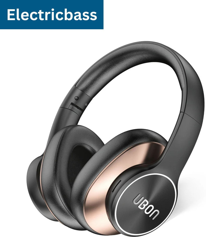 electricbass headphones HP-65 DLX Truly Wireless premium Headphones 60 hours playtime Bluetooth & Wired(Multicolor, On the Ear)