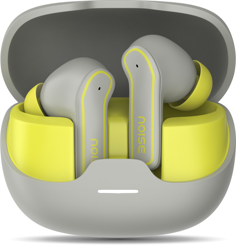 Noise Pop buds with 50 Hrs of playtime, Quad Mic with ENC Bluetooth(Steel Pop, True Wireless)