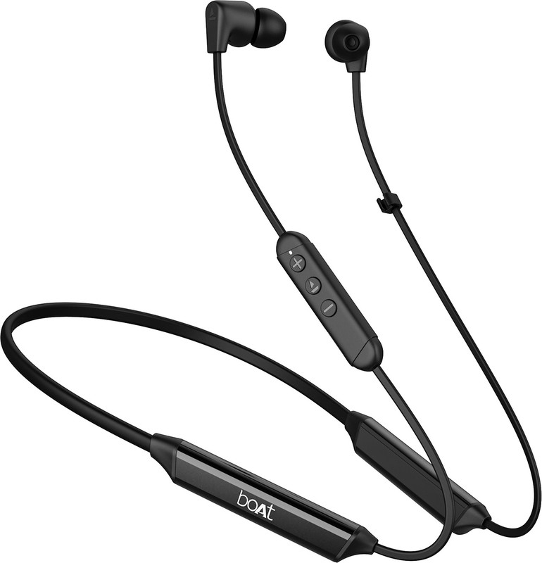 boAt Rockerz Trinity Gen2,150H Battery,Hi-Res Audio LDAC,Stream Ad Free Music via App Bluetooth(Black, In the Ear)