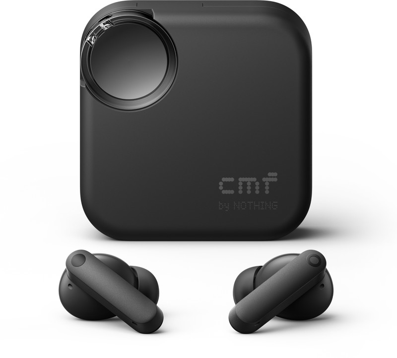 CMF by Nothing Buds 2 48 dB Hybrid ANC, Ultra Bass Technology 2.0, 55 Hrs playtime Bluetooth(Dark Grey, In the Ear)