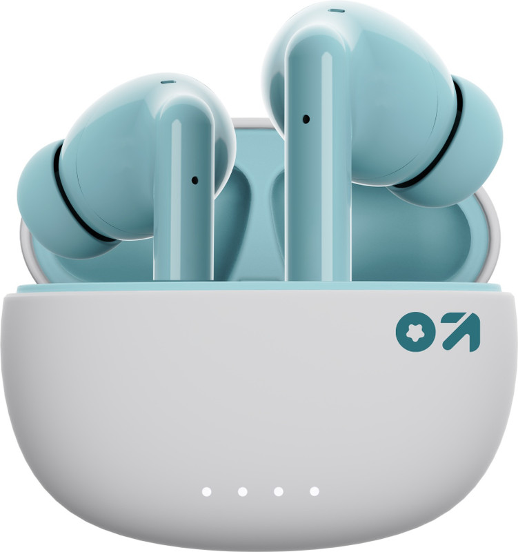 GOBOULT W20 with ENC Mic, 40Hrs Battery Life, Low Latency Gaming, 5.3v Bluetooth(Glacier Blue, True Wireless)