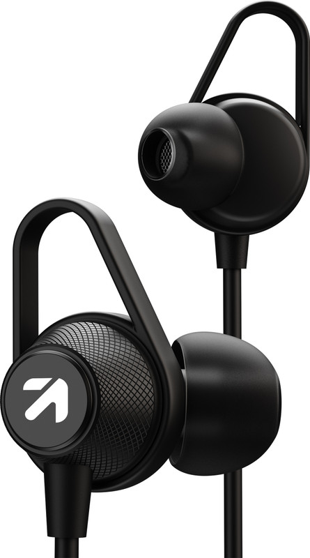 GOBOULT Loop2 with 10mm Drivers, BoomX Rich Bass, In-line Controls Wired(Black, In the Ear)