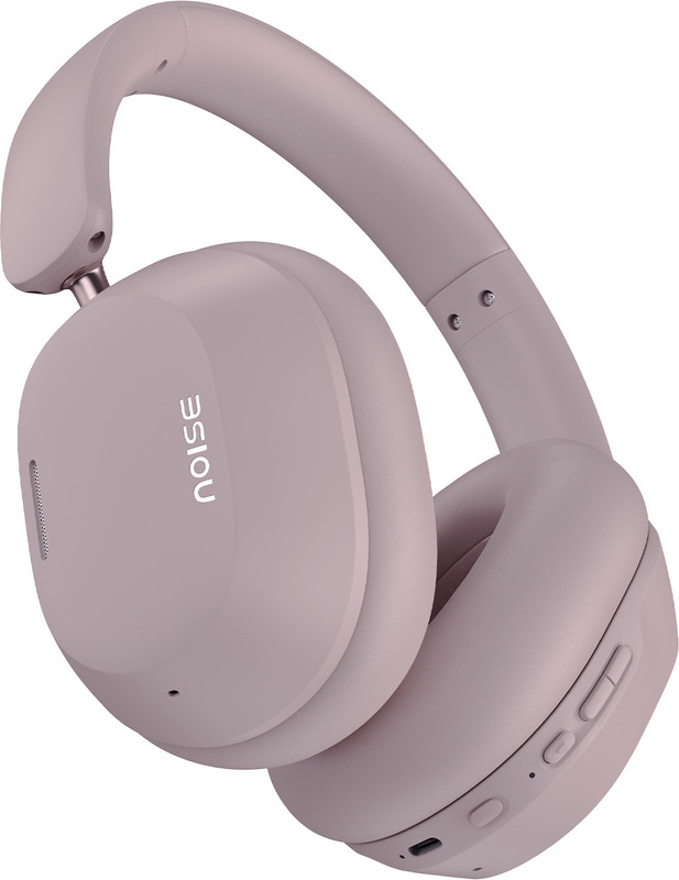 Noise Airwave Max 5 with 80Hr Playtime, HFA Tech, Adaptive ANC (50dB) & Dual Pairing Bluetooth(Mauve Haze, On the Ear)