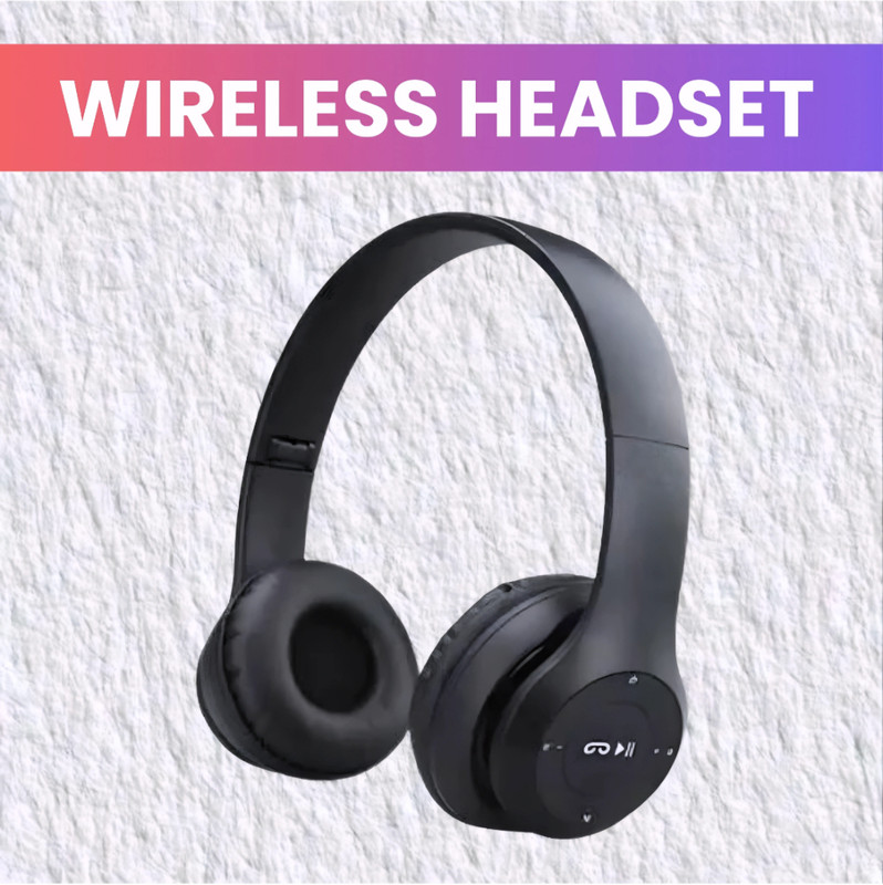 house of common Collapsible Bluetooth Headset featuring Storm Bass Power_FT Bluetooth & Wired(Black, On the Ear)
