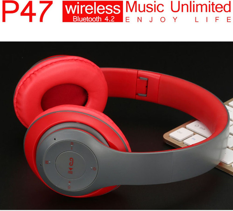 Zohlo Best Headphone Wireless BT Foldable with Mic, TF Slot Bluetooth(Green, On the Ear)