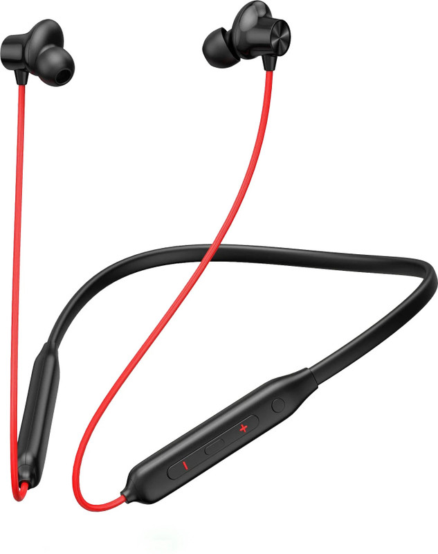 Tunifi Z2 Bullets Wireless with Fast Charge, 30 Hrs Battery Life, Earphones with mic Bluetooth(Cherry Red, In the Ear)