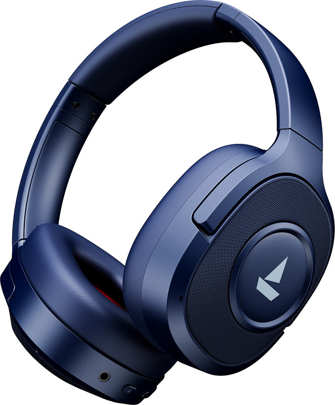 boAt Rockerz Plus 550 ANC Bluetooth(Bold Blue, On the Ear)