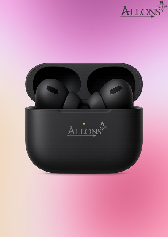 allons TWS Earbuds Pro Style Bluetooth 2nd gen MagSafe Charging Case Touch ANC A92 Bluetooth(Black, True Wireless)