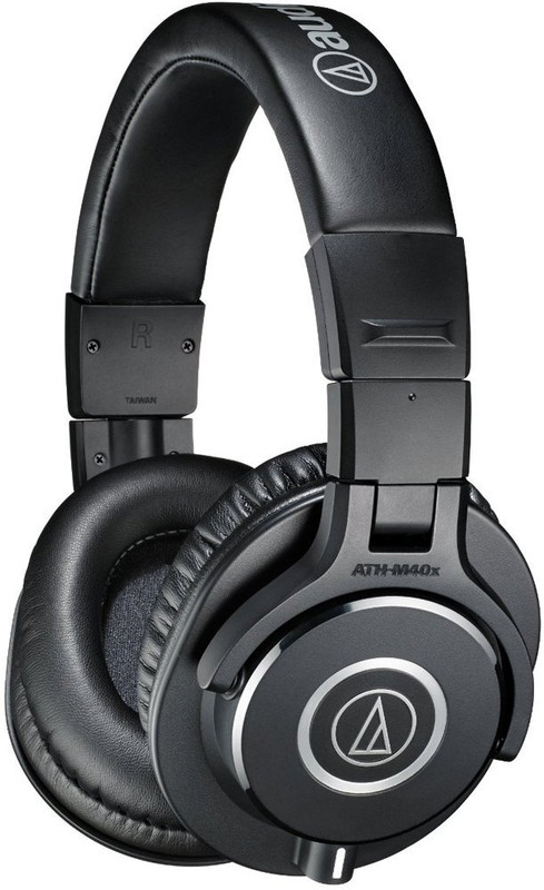 audio-technica ATH-M40X Professional Monitor Wired without Mic(Black, On the Ear)