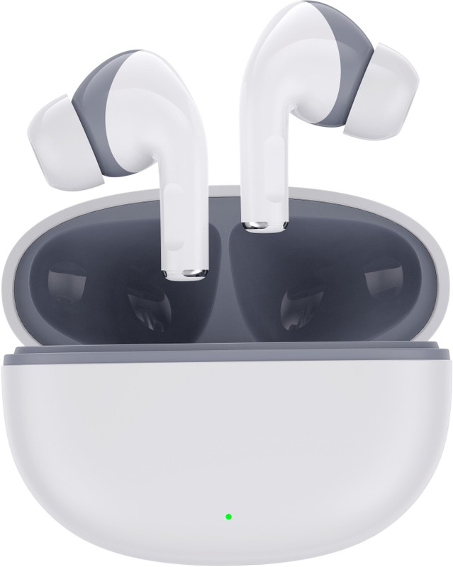 bAot EarBuds Newly Launched with 60Hrs Playtime & Fast Charging with Deep Bass & ENC Bluetooth(White, True Wireless)