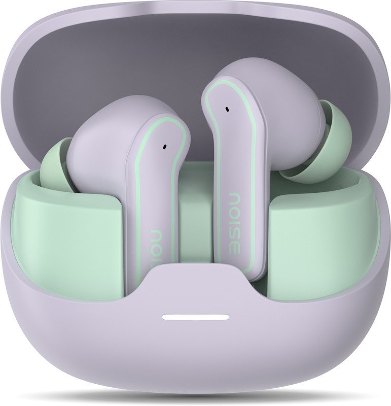 Noise Pop buds with 50 Hrs of playtime, Quad Mic with ENC Bluetooth(Lilac Pop, True Wireless)