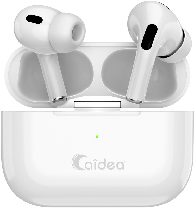 Caidea TW121 Pro Pods Upto 40 Hrs Playtime* Type C Fast Charging Dual Pairing Earbuds Bluetooth(Acoustic White, True Wireless)