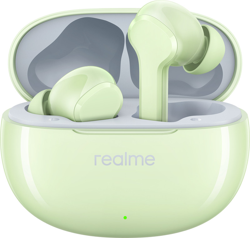 realme Buds T110 (RMA2306) with AI ENC for calls, 38 hours of Playback and Deep Bass Bluetooth(Country Green, True Wireless)