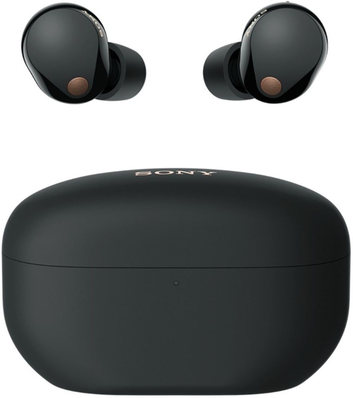 SONY WF-1000XM5 Best Noise Cancelling TWS Earbuds,Multi-Point,Upto 36Hrs Battery Bluetooth Headset(Black, True Wireless)