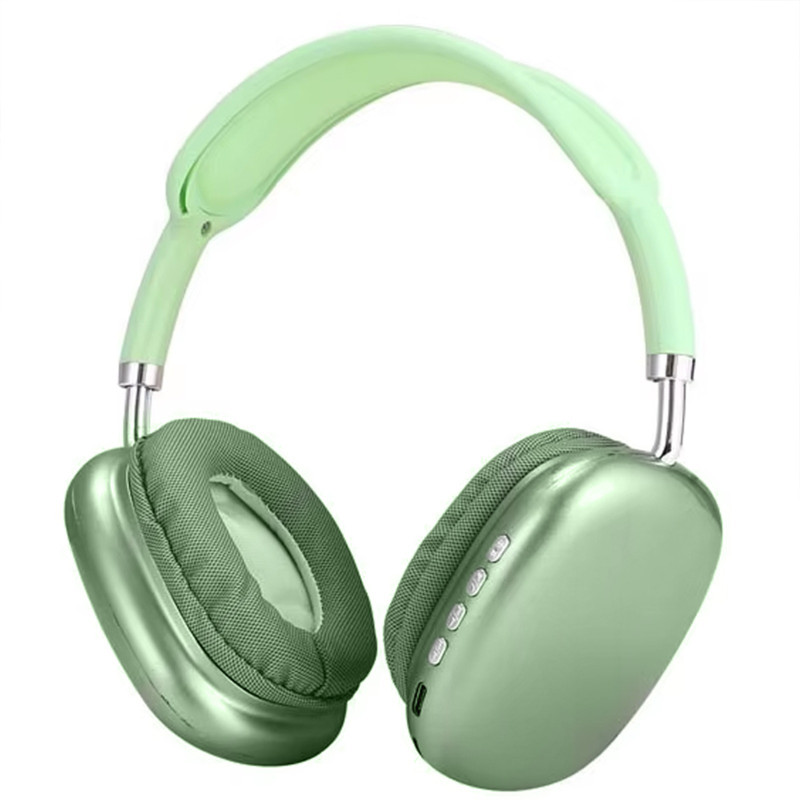 Zohlo Headphone( Blutooth Wireless, FM, SD Card Slots, High Bass) Bluetooth(Green, On the Ear)