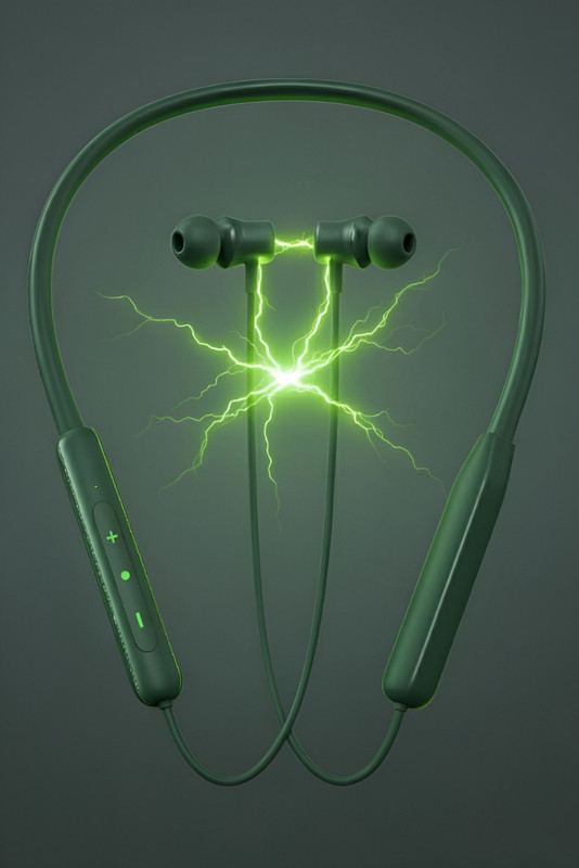 BVEXO Buds Wireless 2 with Immersive Sound, 360 AI Spatial Audio & 48 Hour Battery -G6 Bluetooth(Green, In the Ear)