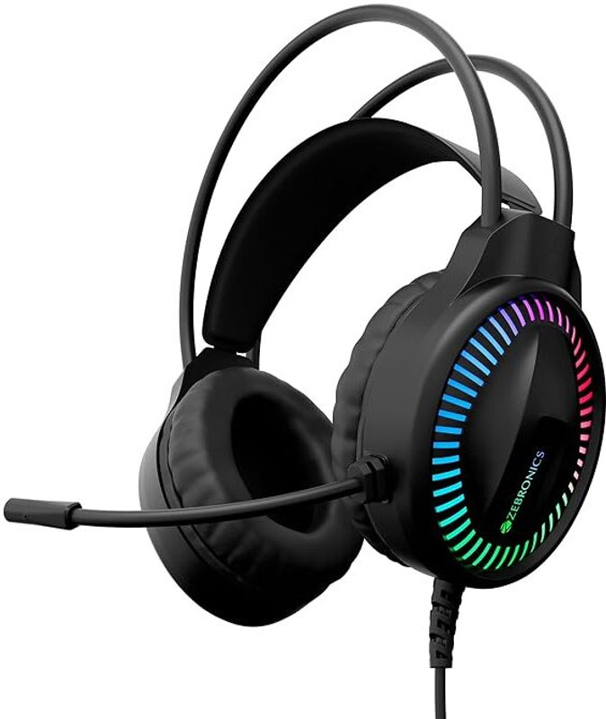 ZEBRONICS Zeb Blitz TYPE C Wired(Black, On the Ear)