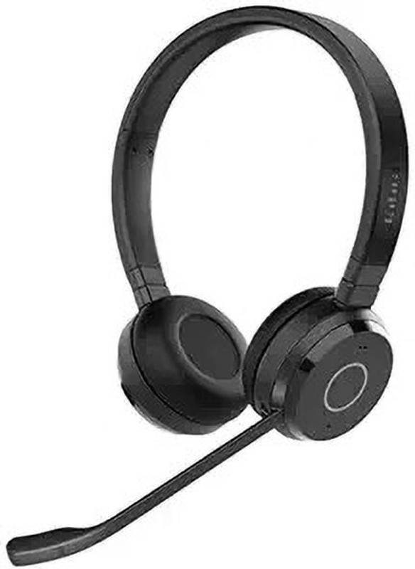 JABRA Evolve 65TE Bluetooth(Black, On the Ear)