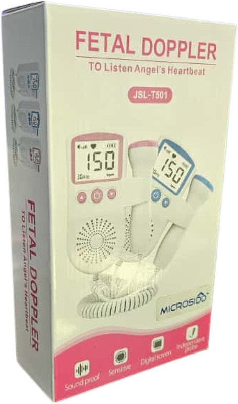 MICROSIDD Angels Heartbeat Multicolor Fetal Doppler