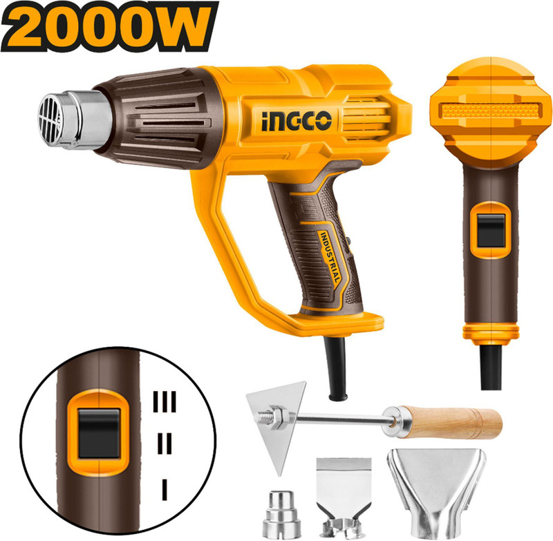 INGCO 50/450°C/550°C 2000 W Heat Gun