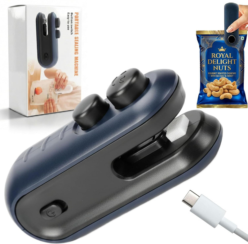 PARTHISHY TRADERS Mini Sealing Machine for Food packet Manual Vacuum Bag Sealer