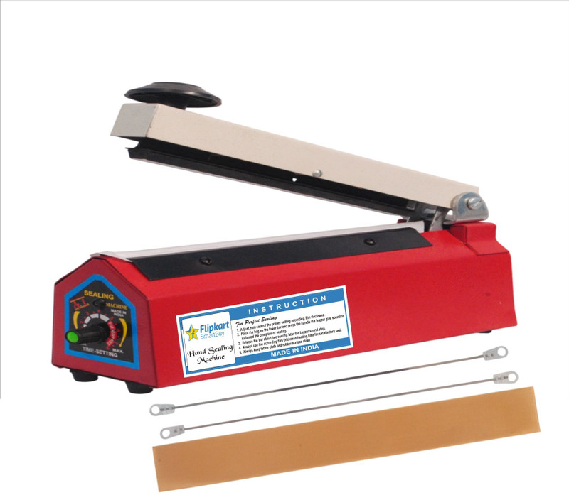Flipkart SmartBuy 8 Inch Impulse Sealer, Poly Sealing Machine , Heat Sealer , Hand Sealer Hand Held Heat Sealer(200 mm)