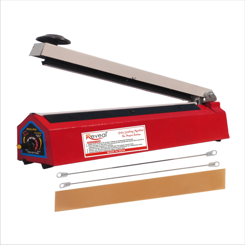 Reveal 10 Inch, Hand Sealer, Heat Sealer, Poly Sealing Machine , Impulse Sealer Table Top Heat Sealer(250 mm)