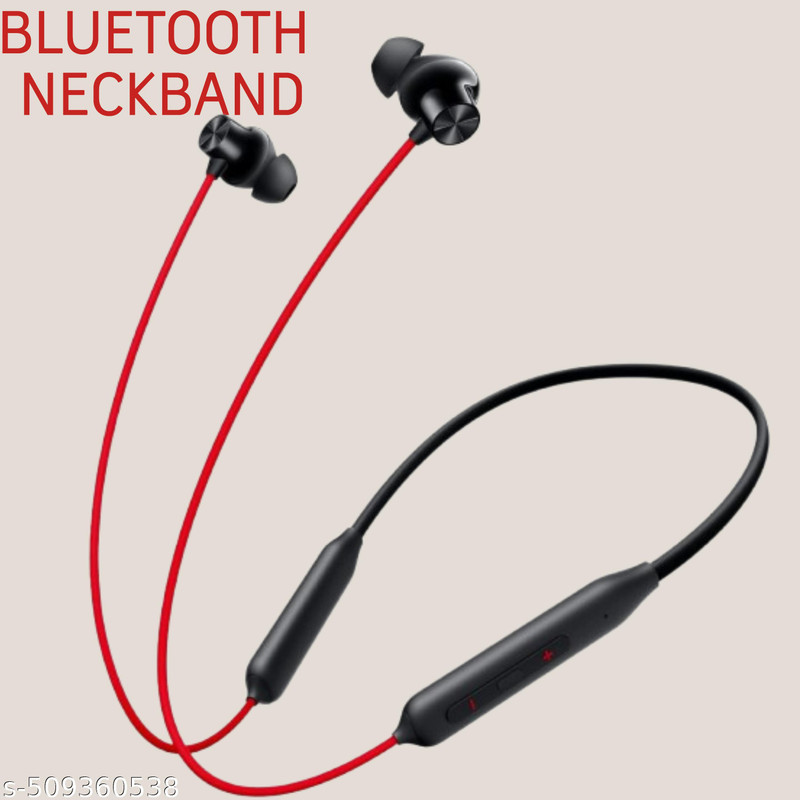 Cricshow MAGNETIC POWER OFF/ON 48Hr Playtime Neckband Headphone Helmet bluetooth device with ANC(0 m 40 hr)