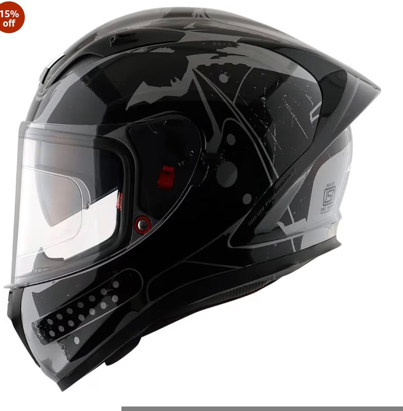 ROHITSRN Axor street DC BATMAT ANTHRACITE Helmet bluetooth device with ANC(1.5 km 30 hr)