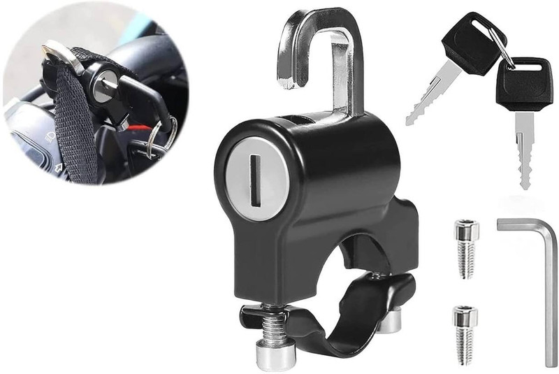 cheshtasales Aluminium Key Lock For Helmet