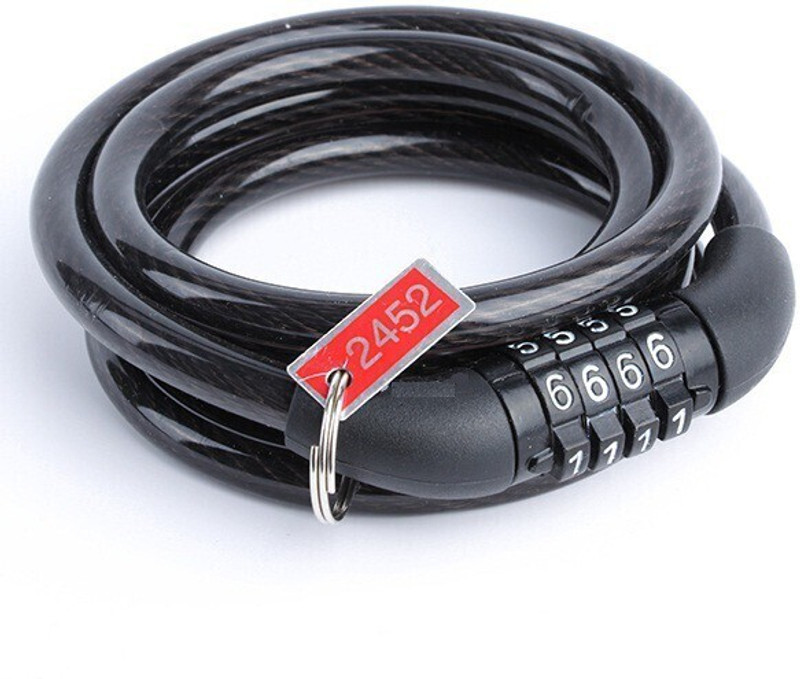 SHIONG Steel Cable Lock For Helmet